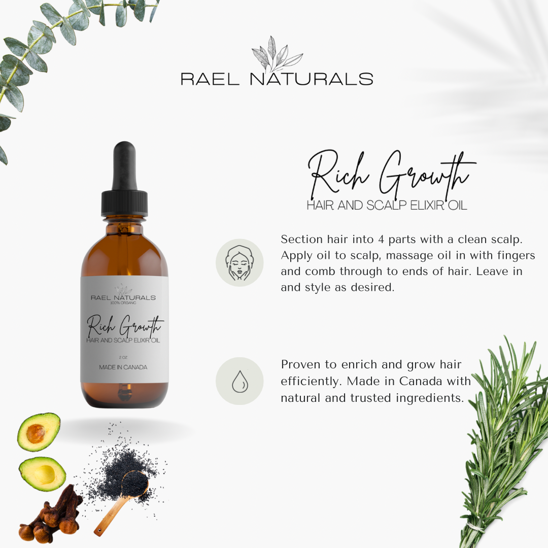 Rich Growth Hair, Scalp, Beard and Massage Oil